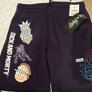 Rick and morty unisex shorts New with tags!